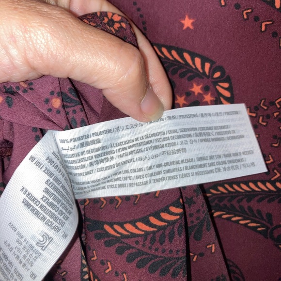 Abercrombie & Fitch Dressy Smocked Mock Neck Top XS - Picture 10 of 13